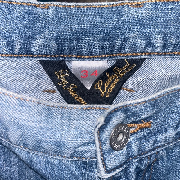 Vintage Lucky Brand Straight Leg Jeans Mens 34x32 - Picture 3 of 4